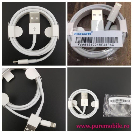 Imagine CABLU DATE FOXCONN    10+1 GRATIS !!  IPH6 S/7 /8/8PLUS/X  -BULK
