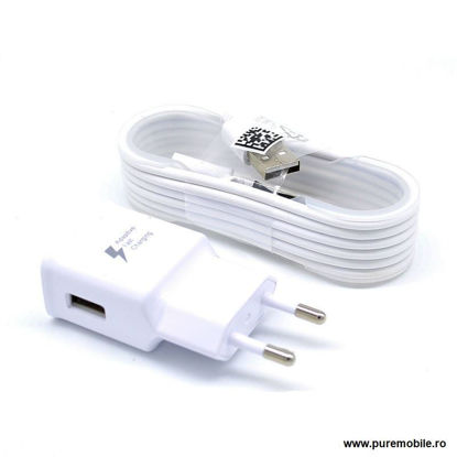 Imagine FAST CHARGERS 9V/2A +CABLU DATE MICRO USB