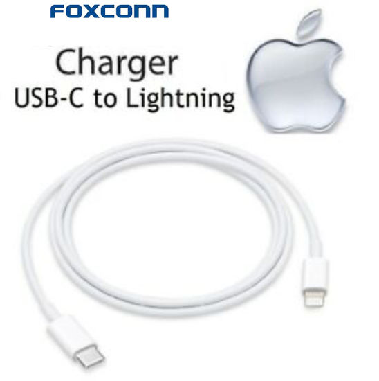 Imagine Cablu Date Usb C to Ligthning  FOXCONN  pentru iphone 11pro/max 9V-Bulk