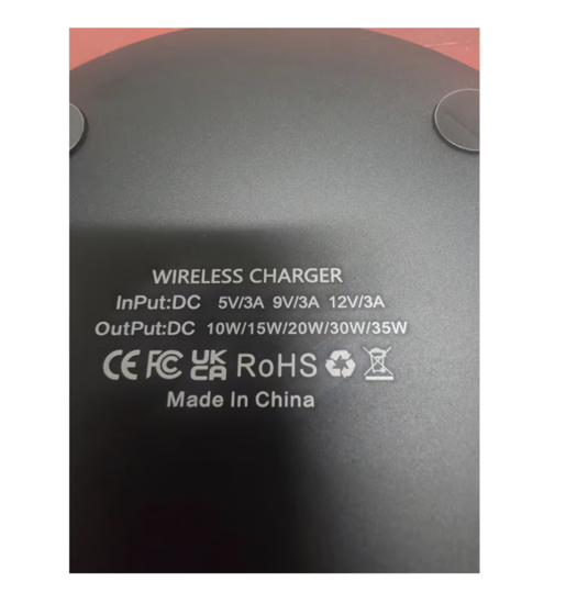 Imagine Set Incarcator Wireless super Fast Charging 30W, Pad QI compatibil cu samsung s24, s23, s22, S20, Iphone 15, 14, 25W adaptor PD usb-c