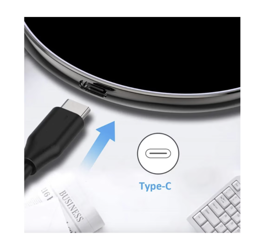 Imagine Set Incarcator Wireless super Fast Charging 30W, Pad QI compatibil cu samsung s24, s23, s22, S20, Iphone 15, 14, 25W adaptor PD usb-c