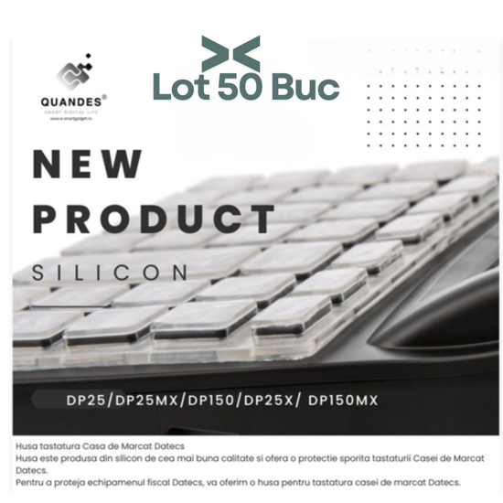 Imagine LOT 50 buc Husa silicon pentru tastatura Datecs DP25/DP25 MX /DP150/DP25X/   35 ron Pe buc