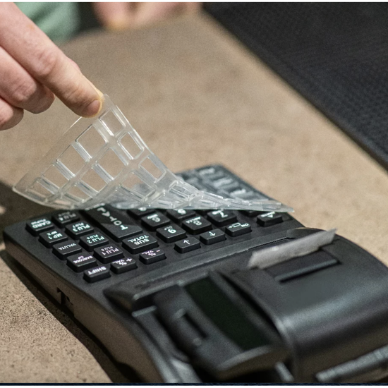 Imagine LOT 100 buc Husa silicon pentru tastatura Datecs DP25/DP25 MX /DP150/DP25X/ 30 ron pe buc