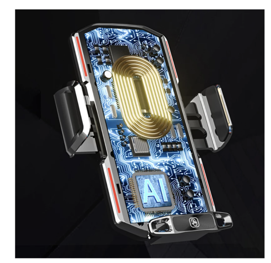 Imagine Incarcator Auto Wireless 15W, UNIVERSAL, Fast charge, Universal, Smart Sensor, Universal, Samsung, iPhones, Huawei