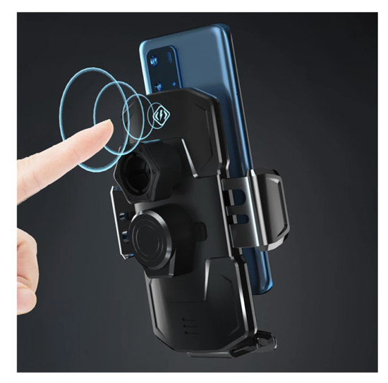 Imagine Incarcator Auto Wireless 15W, UNIVERSAL, Fast charge, Universal, Smart Sensor, Universal, Samsung, iPhones, Huawei