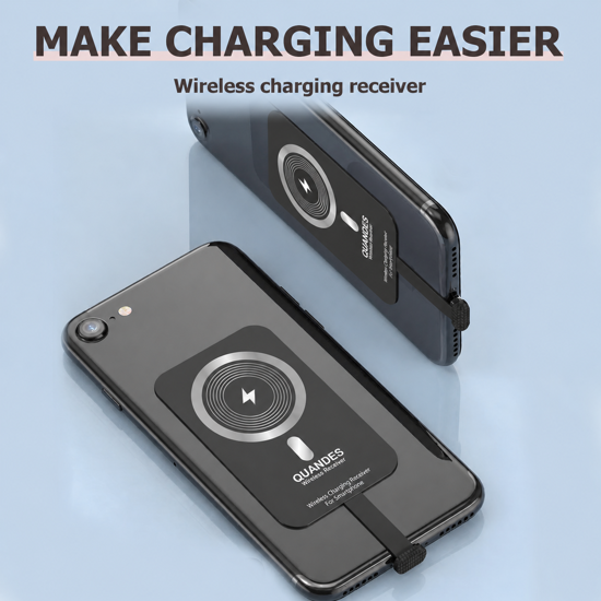 Imagine Set 4in1 Incarcator Wireless super Fast Charging 30W, Pad QI, 25W adaptor PD usb-c, Wireless receptor Typ-C 10w Fast, Universal, compatibil pentru Samsung, Huawei, oppo, Xiaomi, QUANDES®